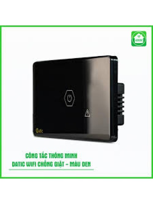 Công Tắc Chống Giật Bình Nóng Lạnh Datic Màu Đen