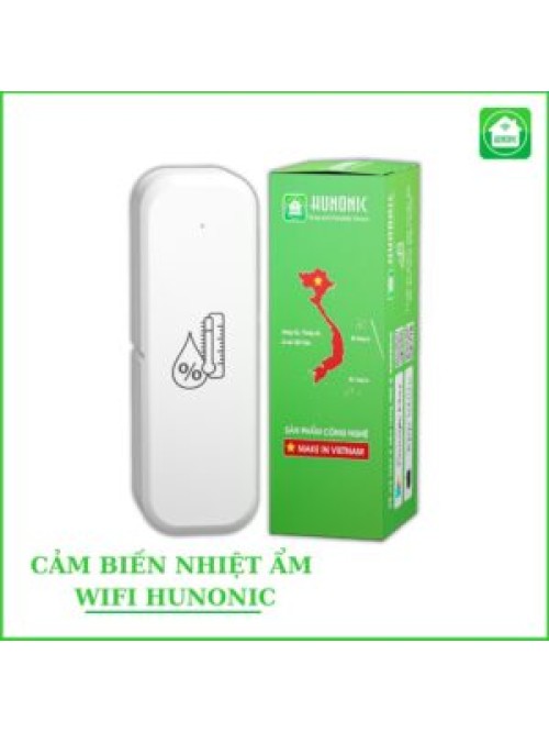 Cảm Biến Nhiệt Ẩm Wifi Hunonic