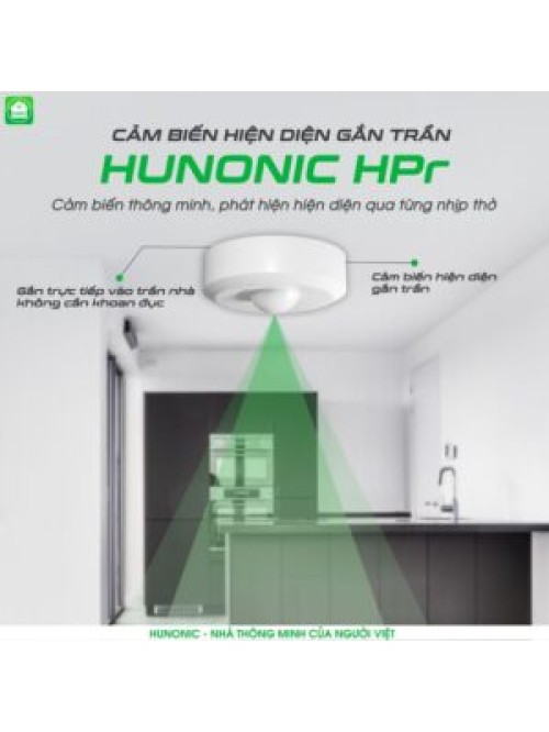 Cảm Biến Hiện Diện Ốp Trần Hunonic HPR